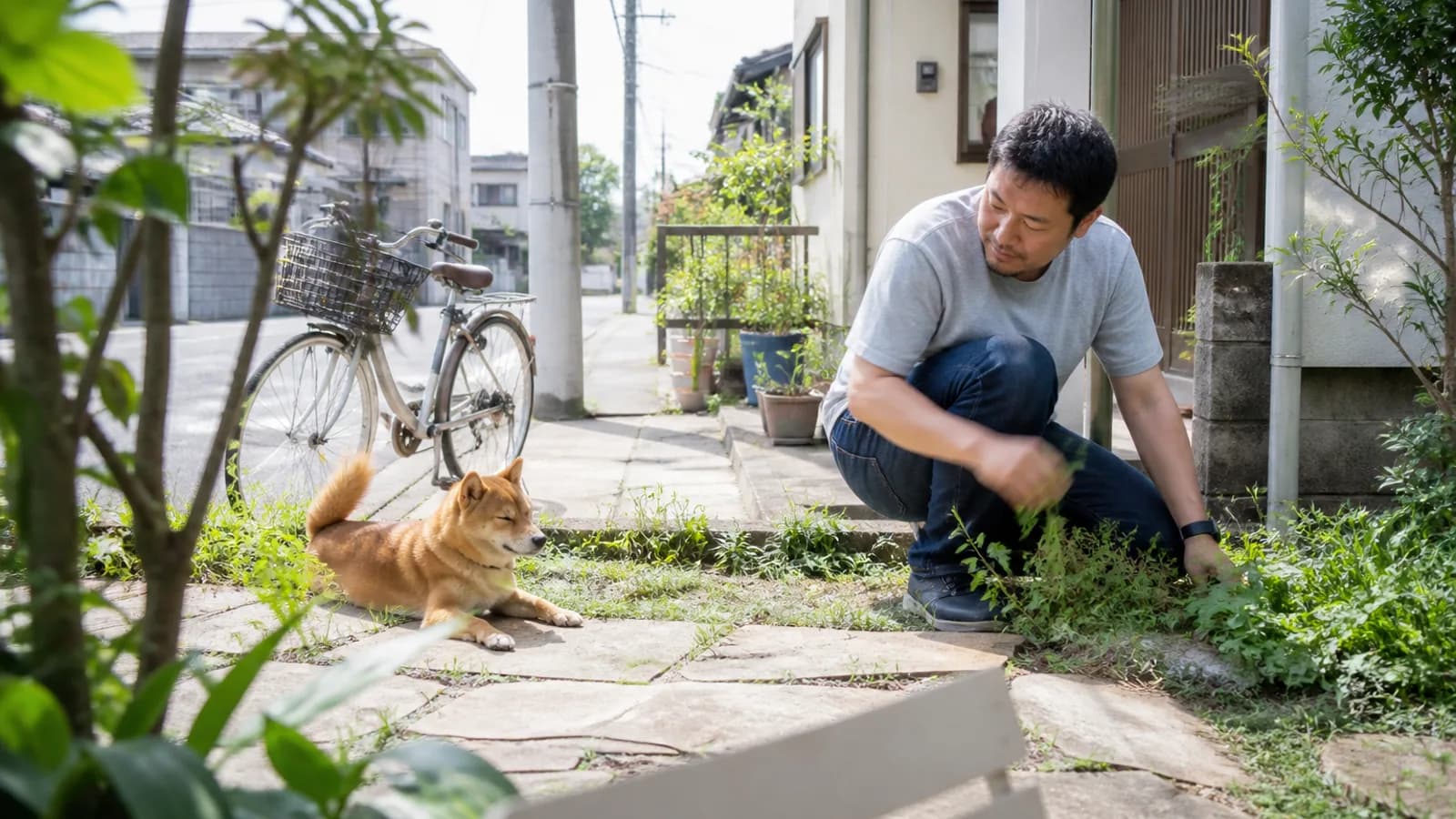 柴犬と暮らす家族。研究が進むGM1ガングリオシドーシスと日々のケア