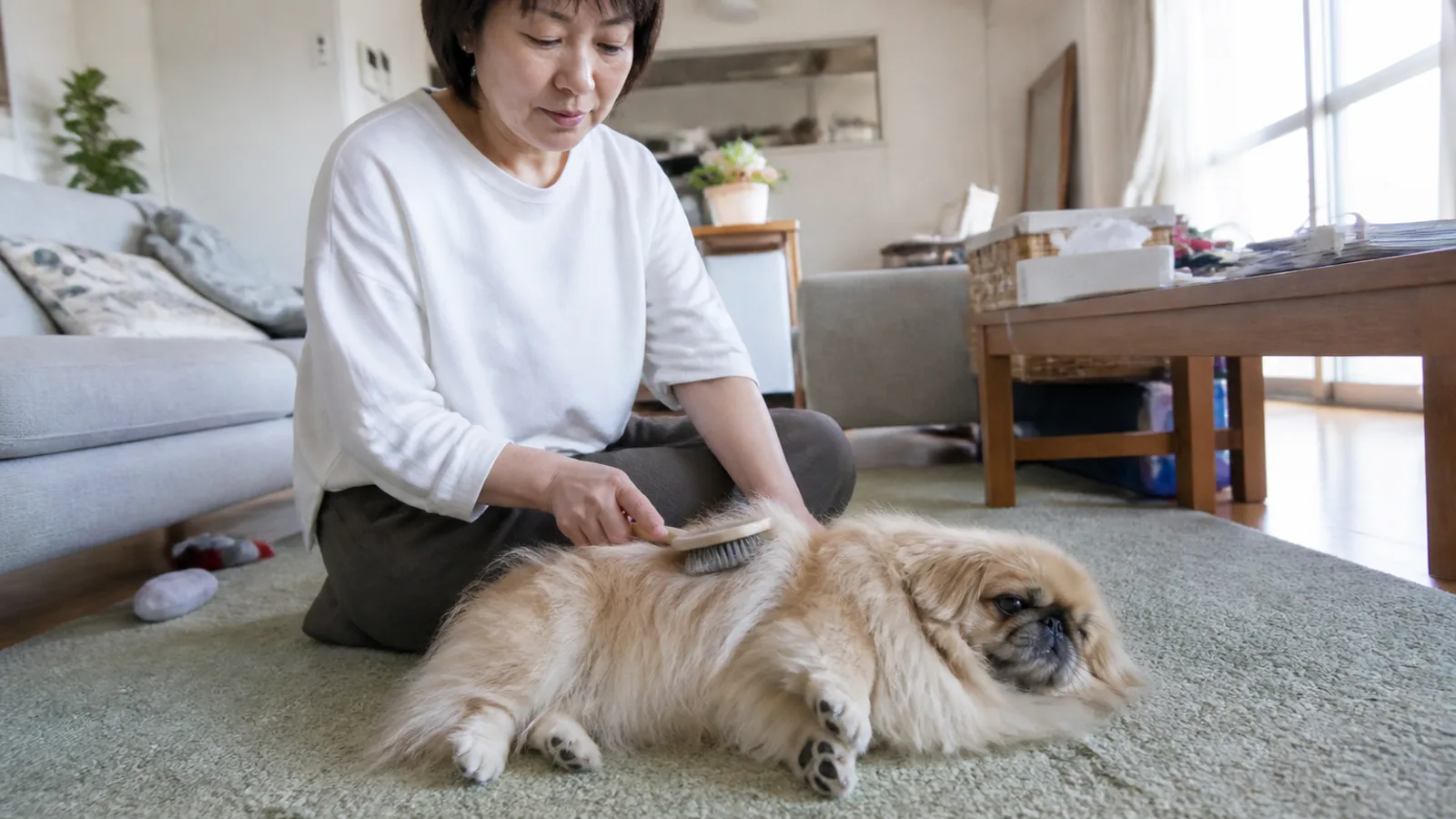 ペキニーズの性格と特徴。宮廷犬として愛育されてきた小型犬種
