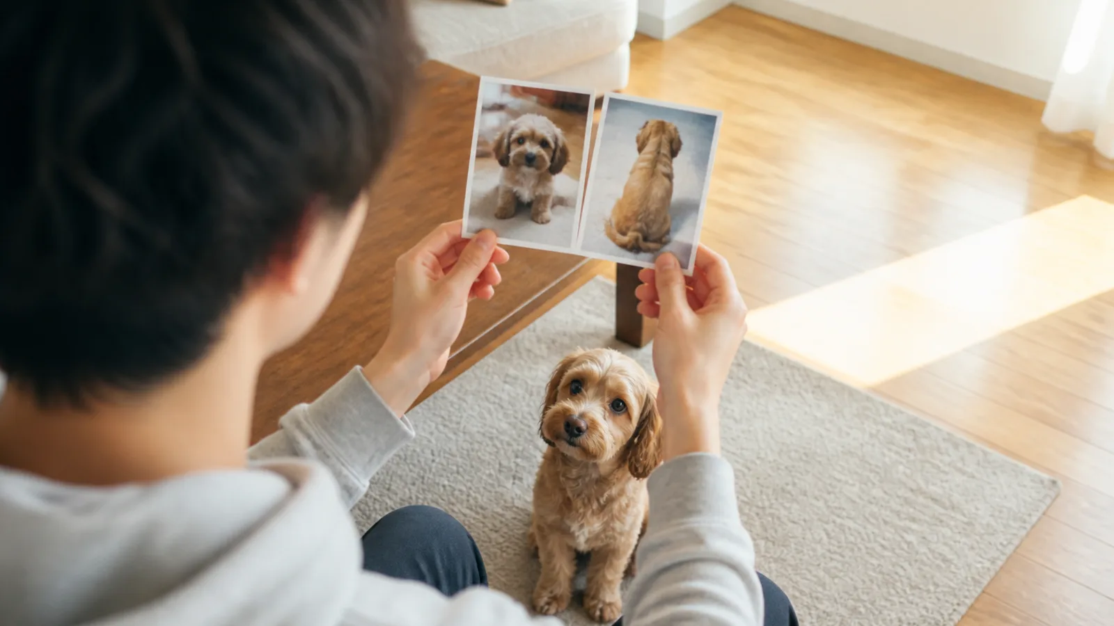 ミックス犬の成犬時の大きさを、両親の体格から幅で考える