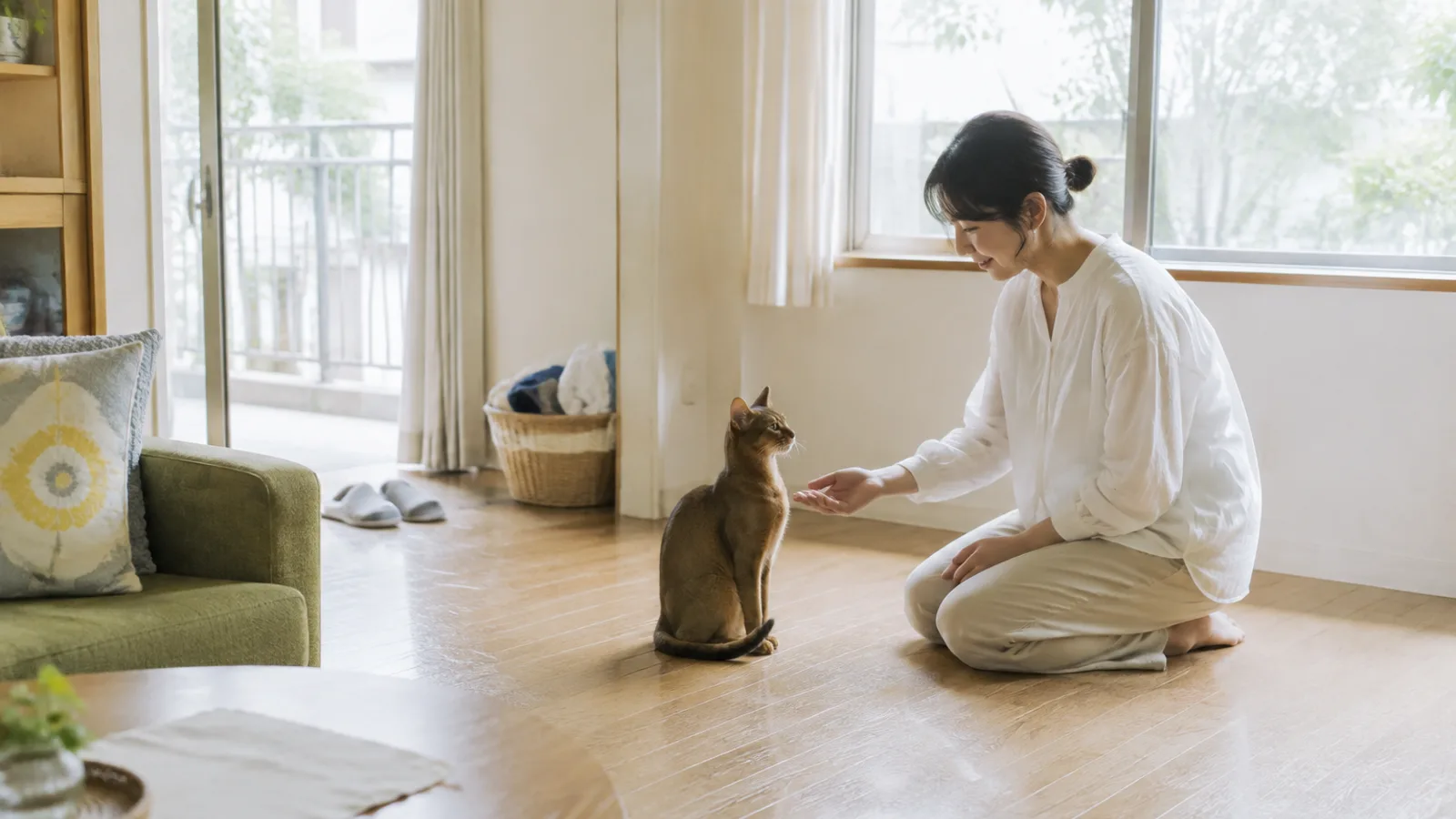 アビシニアンの性格と特徴。柄が体の模様ではなく毛1本の中にある、ティックドという柄の正体について